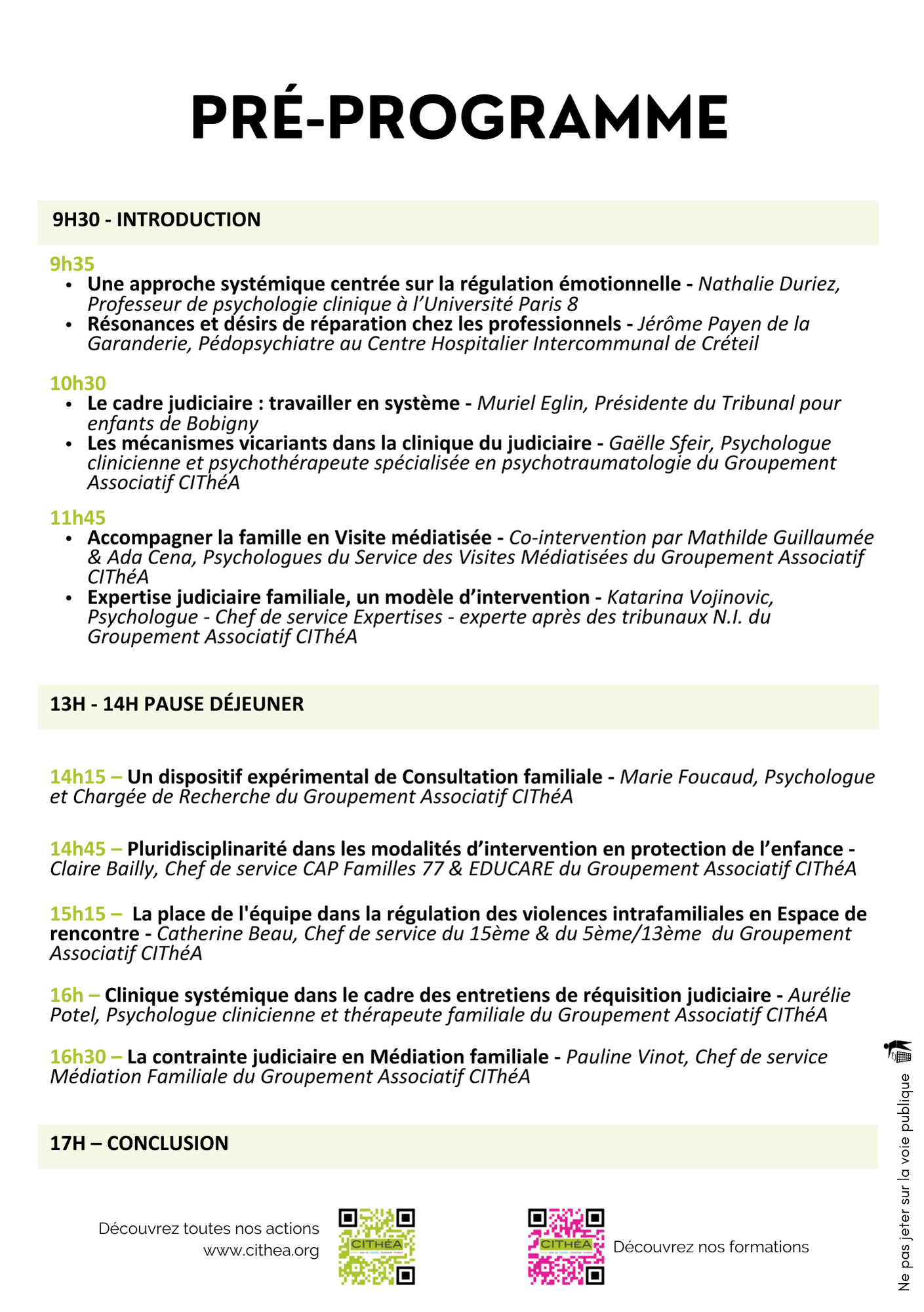 Programme colloque 12 mai